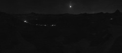 Archiv Foto Panorama Webcam Damüls an der Elsenalpstube 23:00