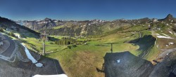 Archiv Foto Panorama Webcam Damüls an der Elsenalpstube 07:00