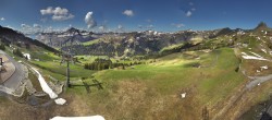 Archiv Foto Panorama Webcam Damüls an der Elsenalpstube 09:00
