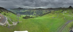 Archiv Foto Panorama Webcam Damüls an der Elsenalpstube 13:00