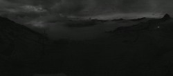 Archiv Foto Panorama Webcam Damüls an der Elsenalpstube 23:00