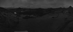 Archiv Foto Panorama Webcam Damüls an der Elsenalpstube 23:00