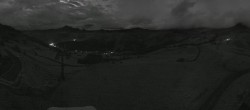 Archiv Foto Panorama Webcam Damüls an der Elsenalpstube 23:00