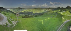 Archiv Foto Panorama Webcam Damüls an der Elsenalpstube 06:00