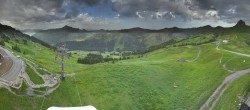 Archiv Foto Panorama Webcam Damüls an der Elsenalpstube 07:00