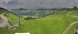 Archiv Foto Panorama Webcam Damüls an der Elsenalpstube 11:00
