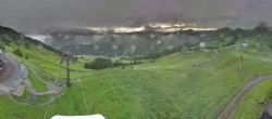 Archiv Foto Panorama Webcam Damüls an der Elsenalpstube 19:00
