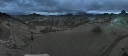 Archiv Foto Panorama Webcam Damüls an der Elsenalpstube 21:00