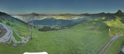 Archiv Foto Panorama Webcam Damüls an der Elsenalpstube 05:00