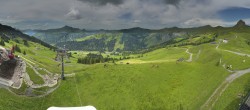 Archiv Foto Panorama Webcam Damüls an der Elsenalpstube 09:00