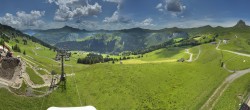 Archiv Foto Panorama Webcam Damüls an der Elsenalpstube 13:00