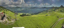 Archiv Foto Panorama Webcam Damüls an der Elsenalpstube 17:00