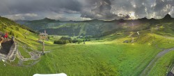 Archiv Foto Panorama Webcam Damüls an der Elsenalpstube 19:00