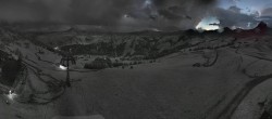 Archiv Foto Panorama Webcam Damüls an der Elsenalpstube 21:00