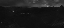 Archiv Foto Panorama Webcam Damüls an der Elsenalpstube 23:00