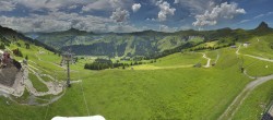 Archiv Foto Panorama Webcam Damüls an der Elsenalpstube 13:00