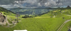 Archiv Foto Panorama Webcam Damüls an der Elsenalpstube 15:00