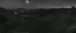 Archiv Foto Panorama Webcam Damüls an der Elsenalpstube 23:00