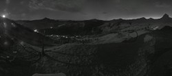 Archiv Foto Panorama Webcam Damüls an der Elsenalpstube 23:00