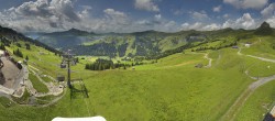 Archiv Foto Panorama Webcam Damüls an der Elsenalpstube 11:00
