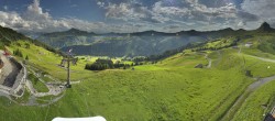 Archiv Foto Panorama Webcam Damüls an der Elsenalpstube 17:00