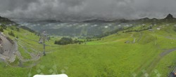 Archiv Foto Panorama Webcam Damüls an der Elsenalpstube 09:00