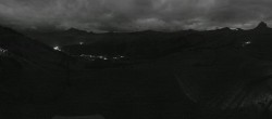 Archiv Foto Panorama Webcam Damüls an der Elsenalpstube 23:00