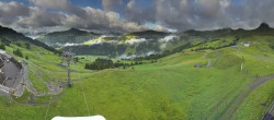 Archiv Foto Panorama Webcam Damüls an der Elsenalpstube 07:00