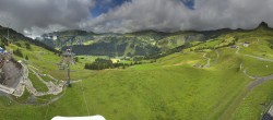 Archiv Foto Panorama Webcam Damüls an der Elsenalpstube 09:00