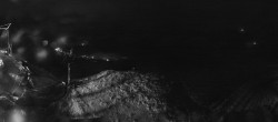Archiv Foto Panorama Webcam Damüls an der Elsenalpstube 23:00