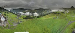 Archiv Foto Panorama Webcam Damüls an der Elsenalpstube 07:00