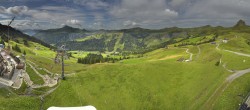 Archiv Foto Panorama Webcam Damüls an der Elsenalpstube 09:00
