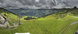 Archiv Foto Panorama Webcam Damüls an der Elsenalpstube 15:00