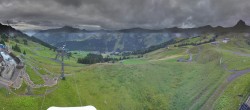 Archiv Foto Panorama Webcam Damüls an der Elsenalpstube 19:00