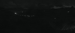 Archiv Foto Panorama Webcam Damüls an der Elsenalpstube 23:00