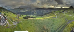 Archiv Foto Panorama Webcam Damüls an der Elsenalpstube 19:00
