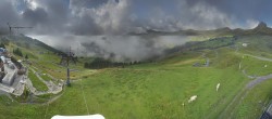 Archiv Foto Panorama Webcam Damüls an der Elsenalpstube 09:00