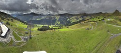 Archiv Foto Panorama Webcam Damüls an der Elsenalpstube 13:00