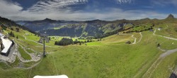 Archiv Foto Panorama Webcam Damüls an der Elsenalpstube 13:00