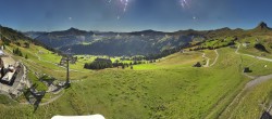 Archiv Foto Panorama Webcam Damüls an der Elsenalpstube 15:00