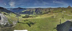 Archiv Foto Panorama Webcam Damüls an der Elsenalpstube 09:00