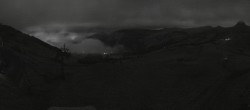 Archiv Foto Panorama Webcam Damüls an der Elsenalpstube 23:00