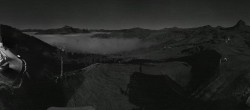 Archiv Foto Panorama Webcam Damüls an der Elsenalpstube 23:00