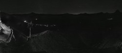 Archiv Foto Panorama Webcam Damüls an der Elsenalpstube 19:00