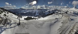 Archiv Foto Panorama Webcam Damüls an der Elsenalpstube 15:00