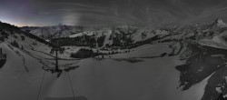 Archiv Foto Panorama Webcam Damüls an der Elsenalpstube 05:00