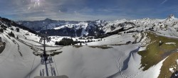 Archiv Foto Panorama Webcam Damüls an der Elsenalpstube 11:00