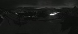 Archiv Foto Panorama Webcam Damüls an der Elsenalpstube 23:00