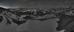 Archiv Foto Panorama Webcam Damüls an der Elsenalpstube 05:00