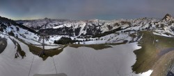 Archiv Foto Panorama Webcam Damüls an der Elsenalpstube 06:00